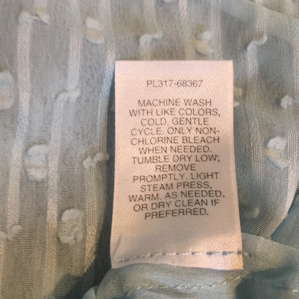 Light blue color. Long sleeve Pendleton shirt - Picture 7 of 7